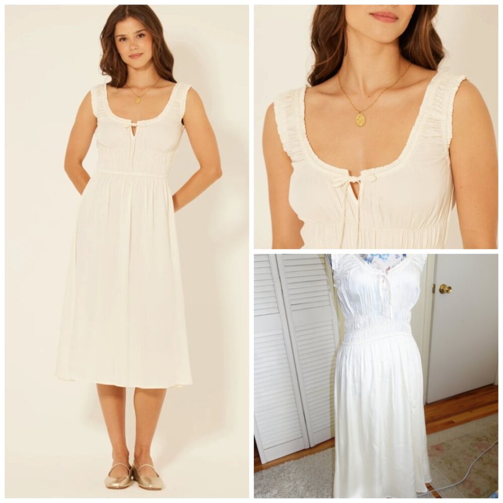 Bila Montego Summer Dress - Silky Soft- size s- Made in India